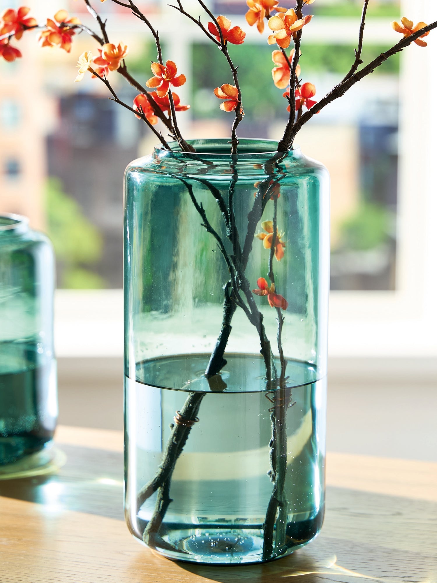 Inisland Teal Vase - A2000798