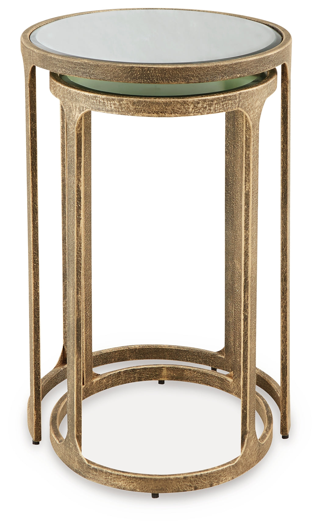 Irmaleigh Antique Black Accent Table (Set of 2) - A4000624