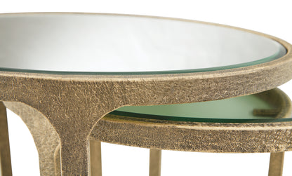 Irmaleigh Antique Black Accent Table (Set of 2) - A4000624