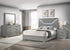 Ives 4-piece Queen Bedroom Set Grey High Gloss - 224971Q-S4