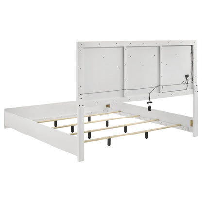 Ives 4-piece Queen Bedroom Set White High Gloss - 224941Q-S4