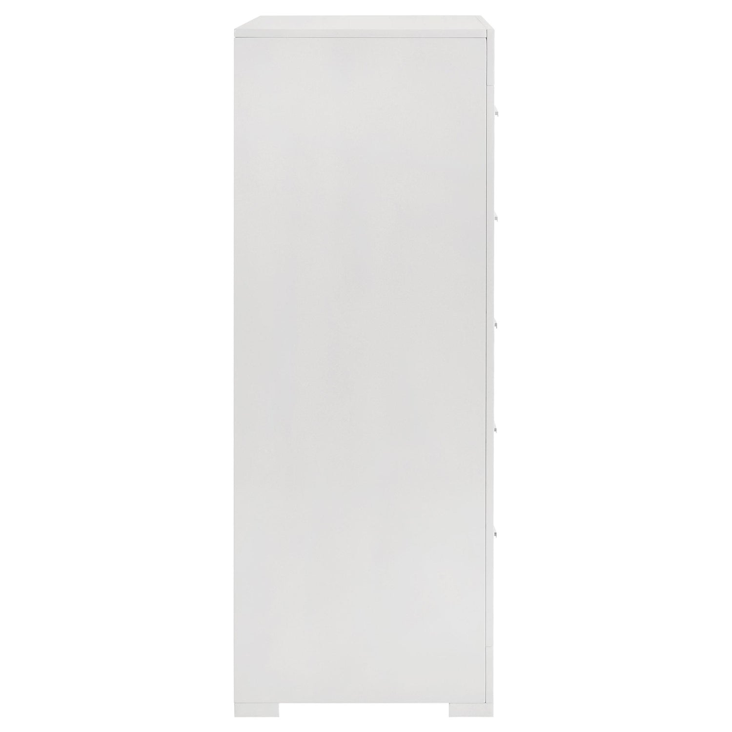 Ives 5-drawer Bedroom Chest of Drawers White High Gloss - 224945