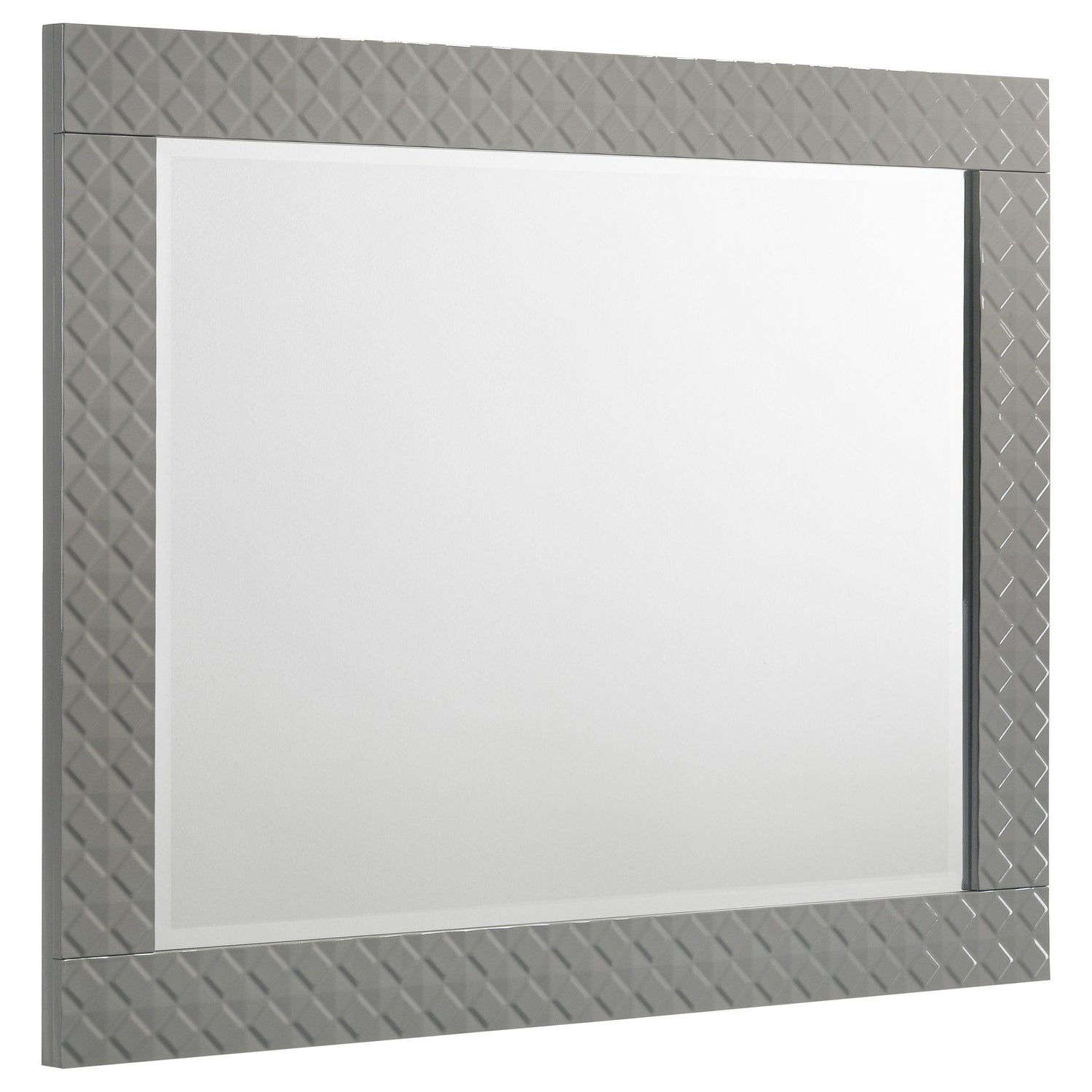 Ives Dresser Mirror Grey High Gloss - 224974