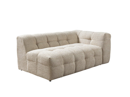 Ivy Sand Boucle LAF 110" Sectional - IVYSAND-LSEC
