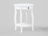 Jacie Chairside Table White - 4903WH