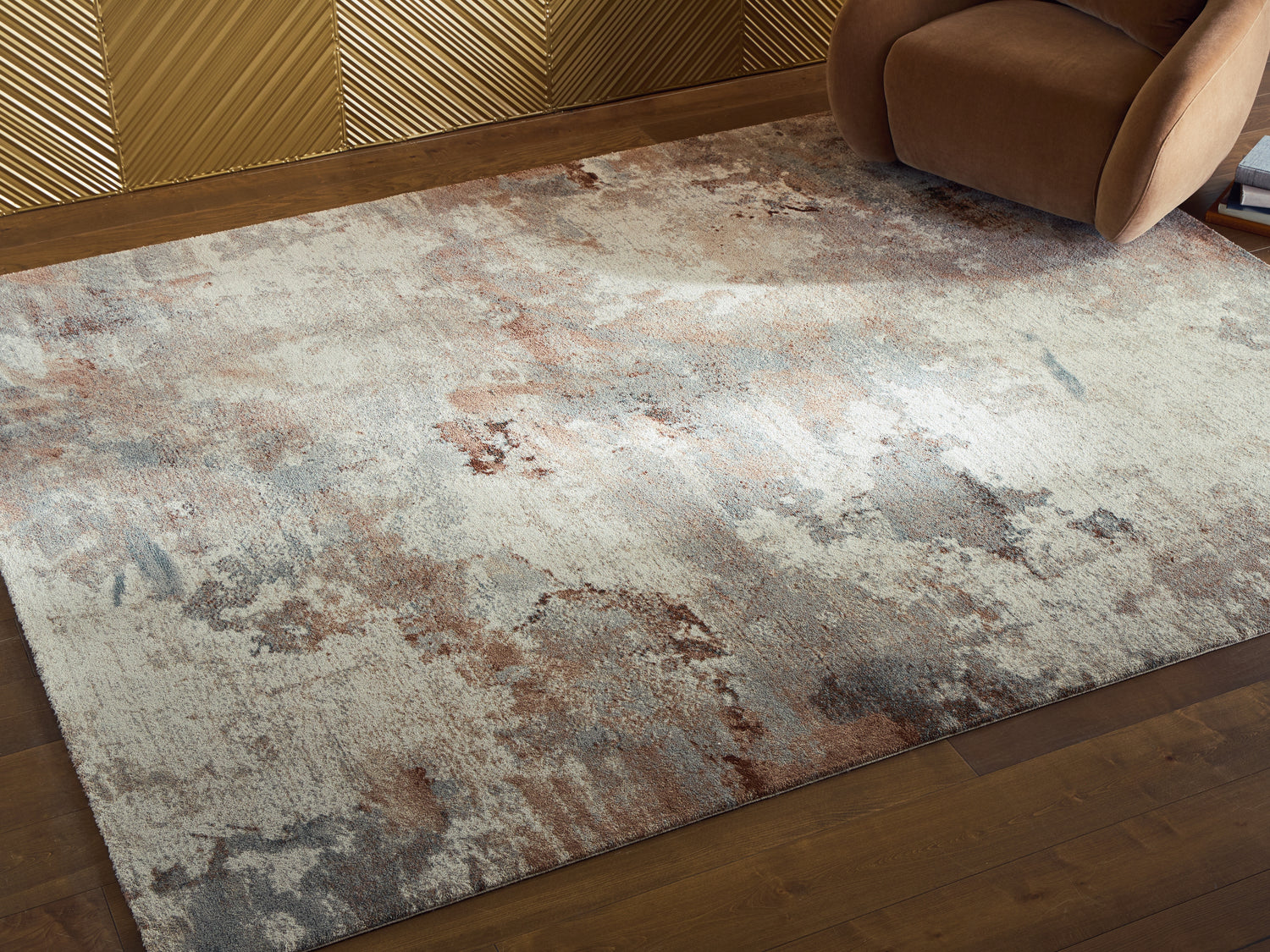 Jadenburg Cream/Gray/Sienna Large Rug - R408121