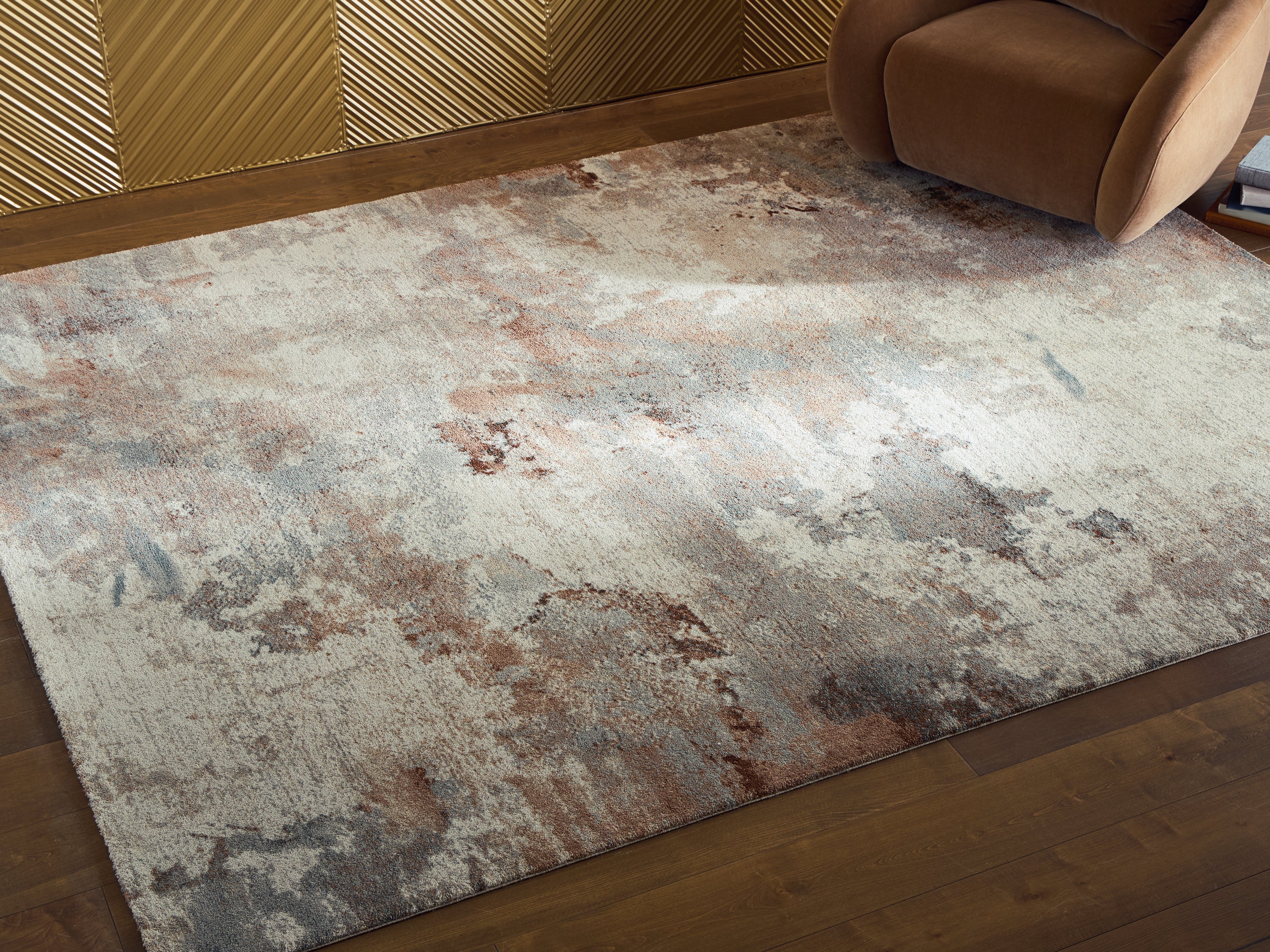 Jadenburg Cream/Gray/Sienna Large Rug - R408121