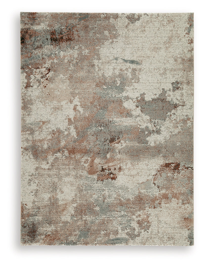 Jadenburg Cream/Gray/Sienna Medium Rug - R408122