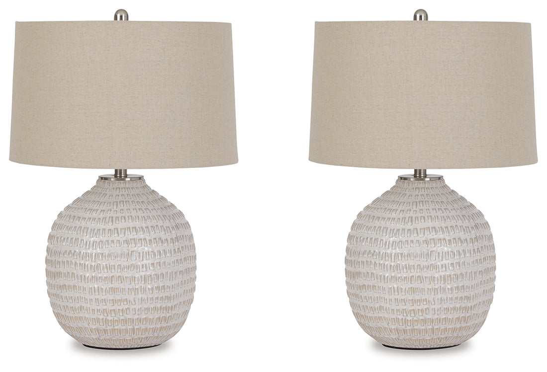 Jamon Beige Table Lamp (Set of 2) - L100764X2