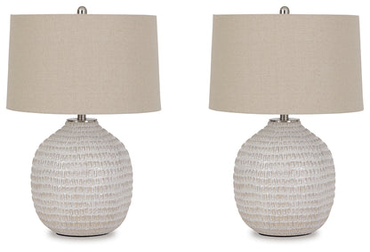 Jamon Beige Table Lamp (Set of 2) - L100764X2