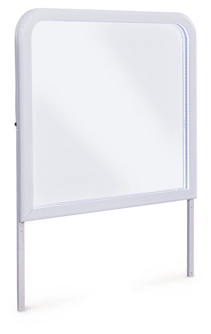 Jarlee White Bedroom Mirror - PCB392-36