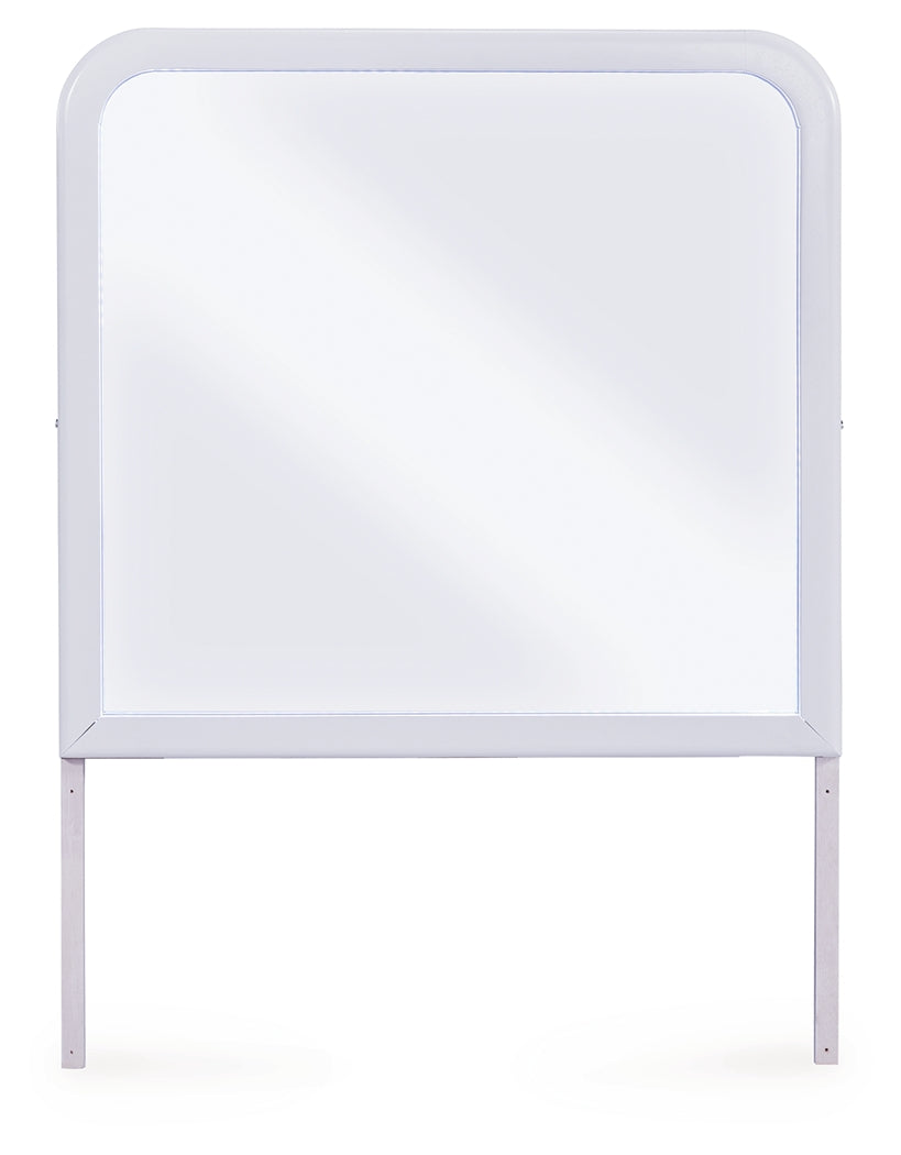 Jarlee White Bedroom Mirror - PCB392-36