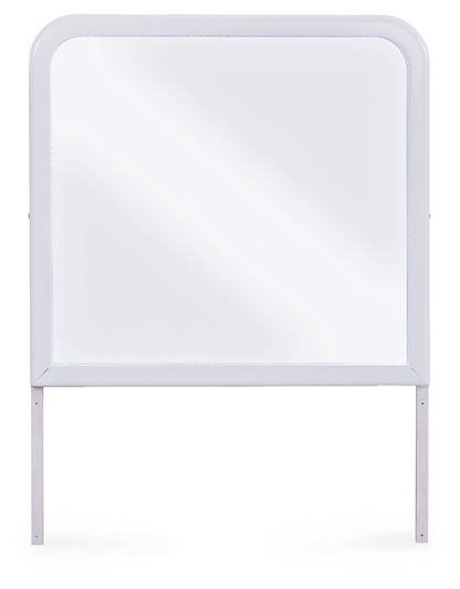 Jarlee White Bedroom Mirror - PCB392-36