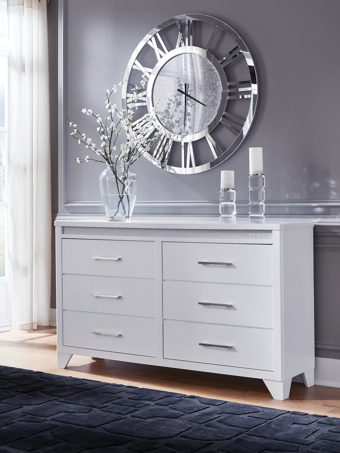 Jarlee White Dresser - PCB392-31