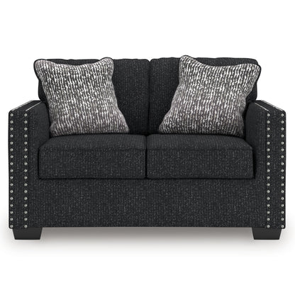 Jasmine Peaks Coal Loveseat - 2890435