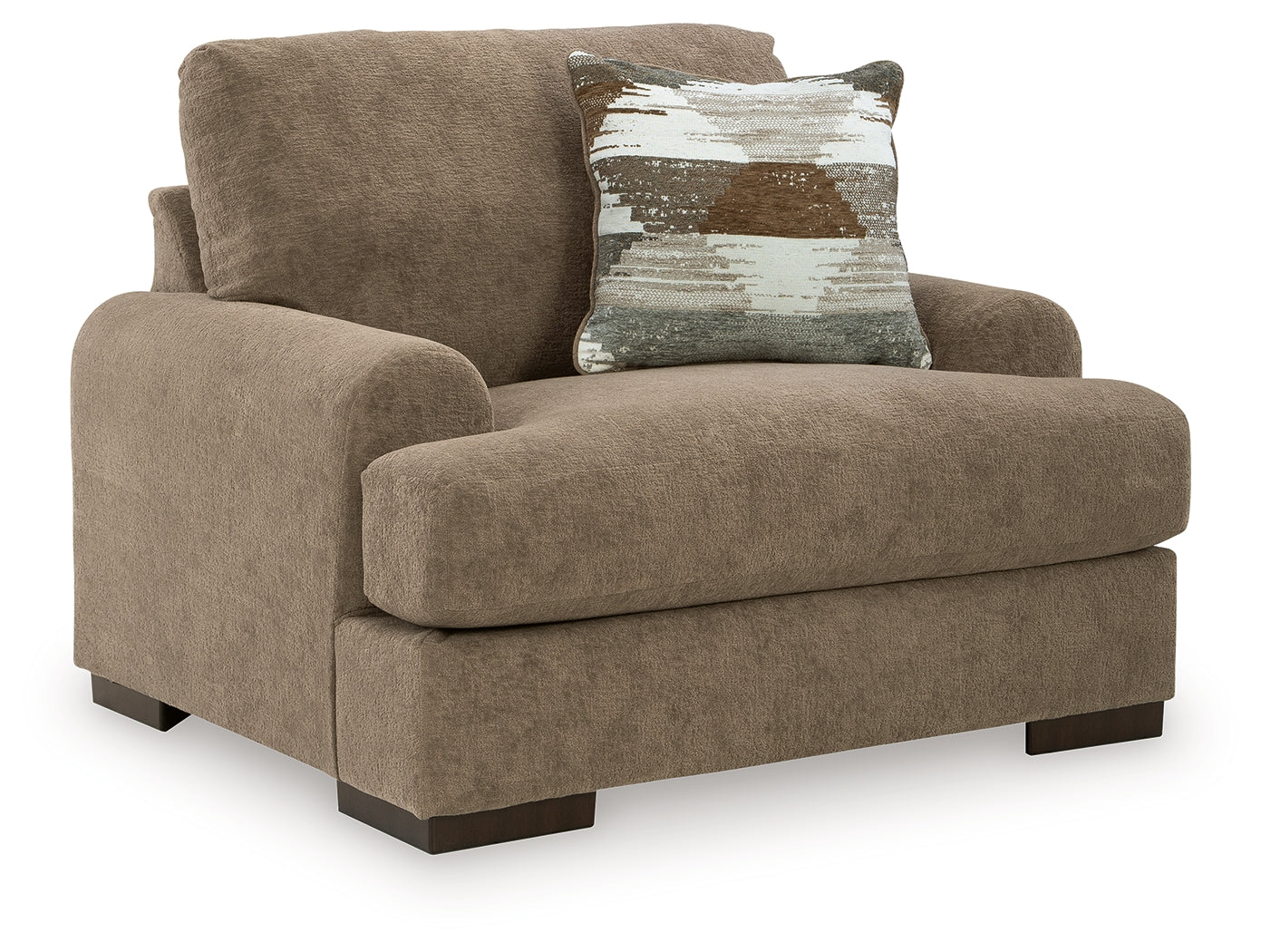 Jayne Park Pecan Oversized Chair - PC8150523