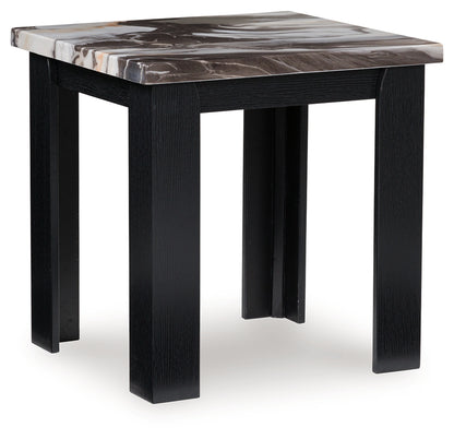 Jazmore Dark Brown Table (Set of 3) - T255-13