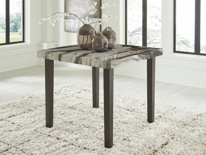 Jeshina Dark Brown/Beige Counter Height Dining Table - PCD581-13