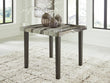 Jeshina Dark Brown/Beige Counter Height Dining Table - PCD581-13