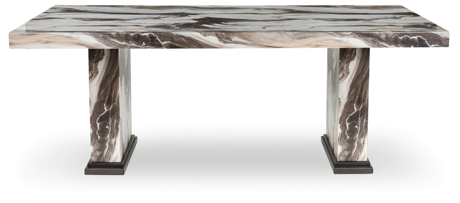 Jeshina Dining Table and 6 Chairs from Ashley - Luna Furniture