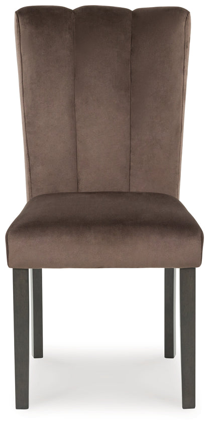 Jeshina Mocha Dining Chair, Set of 2 - PCD581-01