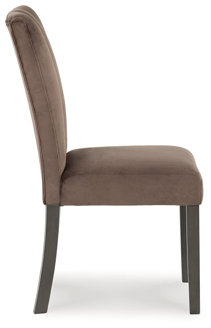 Jeshina Mocha Dining Chair, Set of 2 - PCD581-01