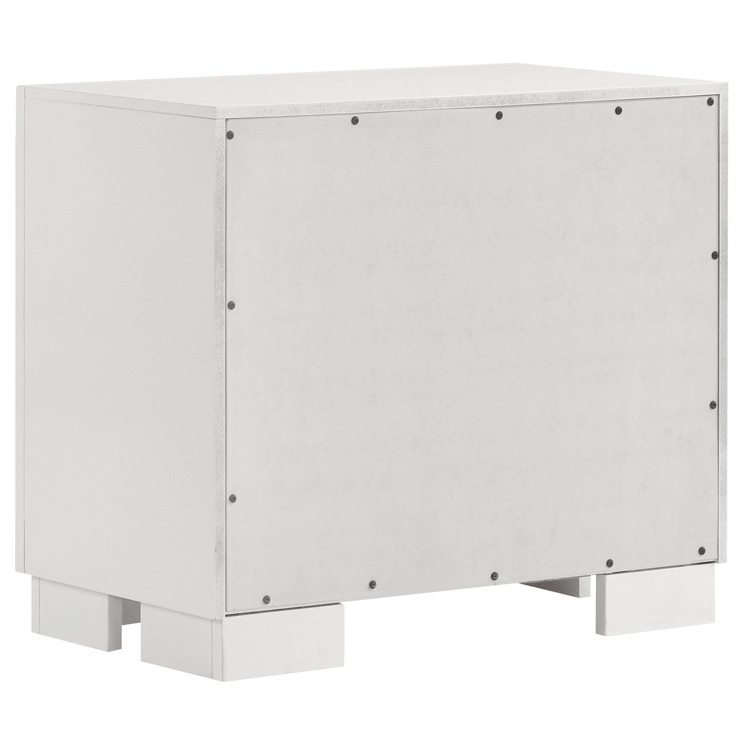 Jessica 5-piece Queen LED Bedroom Set Snow White - 202990Q-S5