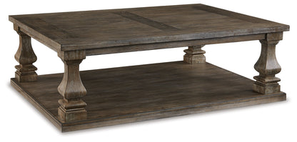 Johnelle Coffee Table with 1 End Table in Gray - PKG008731