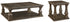 Johnelle Coffee Table with 1 End Table in Gray - PKG008731