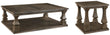 Johnelle Coffee Table with 1 End Table in Gray - PKG008731