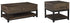 Johurst Coffee Table with 1 End Table in Grayish Brown - PKG008733