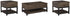 Johurst Coffee Table with 2 End Tables in Grayish Brown - PKG007173