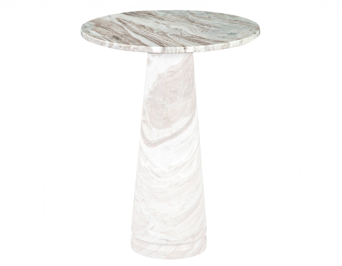 Joni 18″ Round Toronto Brown Marble Accent End Table Top
