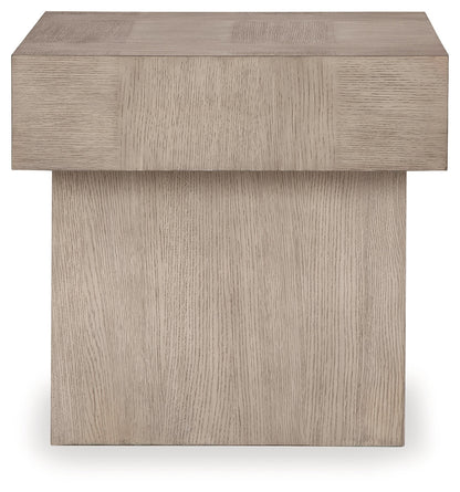 Jorlaina Coffee Table with 1 End Table in Light Grayish Brown - PKG016530