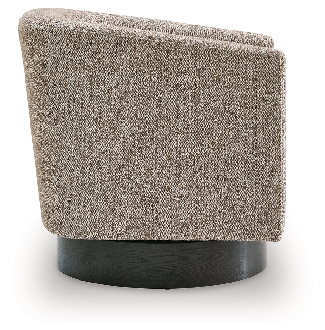 Jorryn Brown Swivel Accent Chair - A3000798