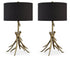 Josney 2-Piece Table Lamp Set in Antique Gold Finish - PKG019353