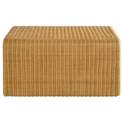 Juanita 2-piece Rattan Coffee and End Table Set Natural - 709818-S2