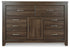 Juararo California King Panel Bed, Dresser, Chest and Nightstand - B251B46