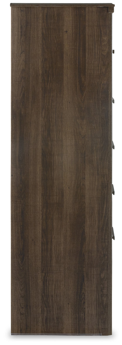 Juararo California King Panel Bed, Dresser, Chest and Nightstand - B251B46