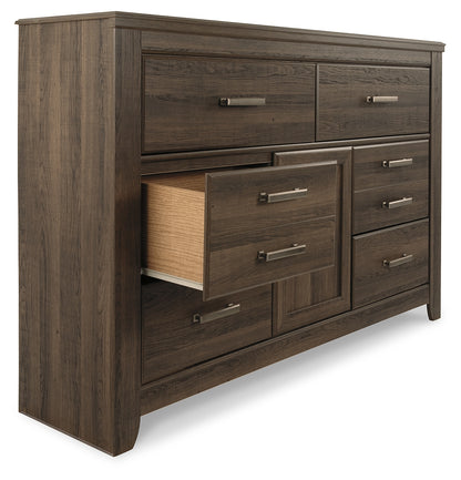 Juararo California King Panel Bed, Dresser, Chest and Nightstand - B251B46
