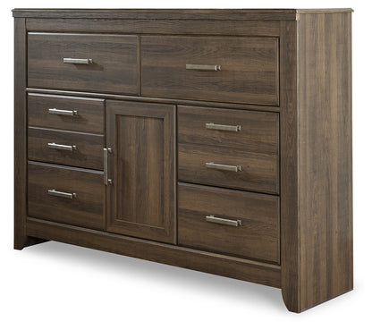 Juararo California King Panel Bed, Dresser, Chest and Nightstand - B251B46