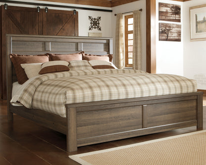 Juararo King Panel Bed and 2 Nightstands - B251B45