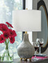 Judlen Gray/Gold Finish Table Lamp - L100844