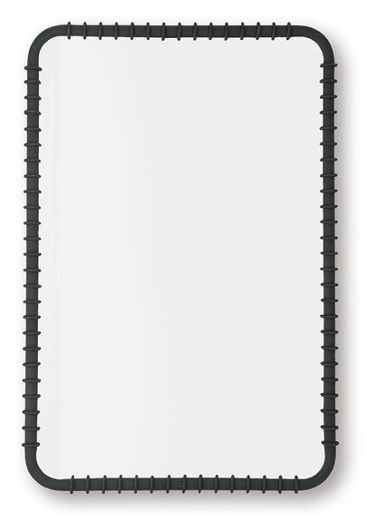 Judlow Black Accent Mirror - A8010419