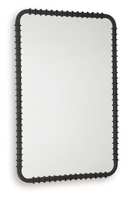 Judlow Black Accent Mirror - A8010419
