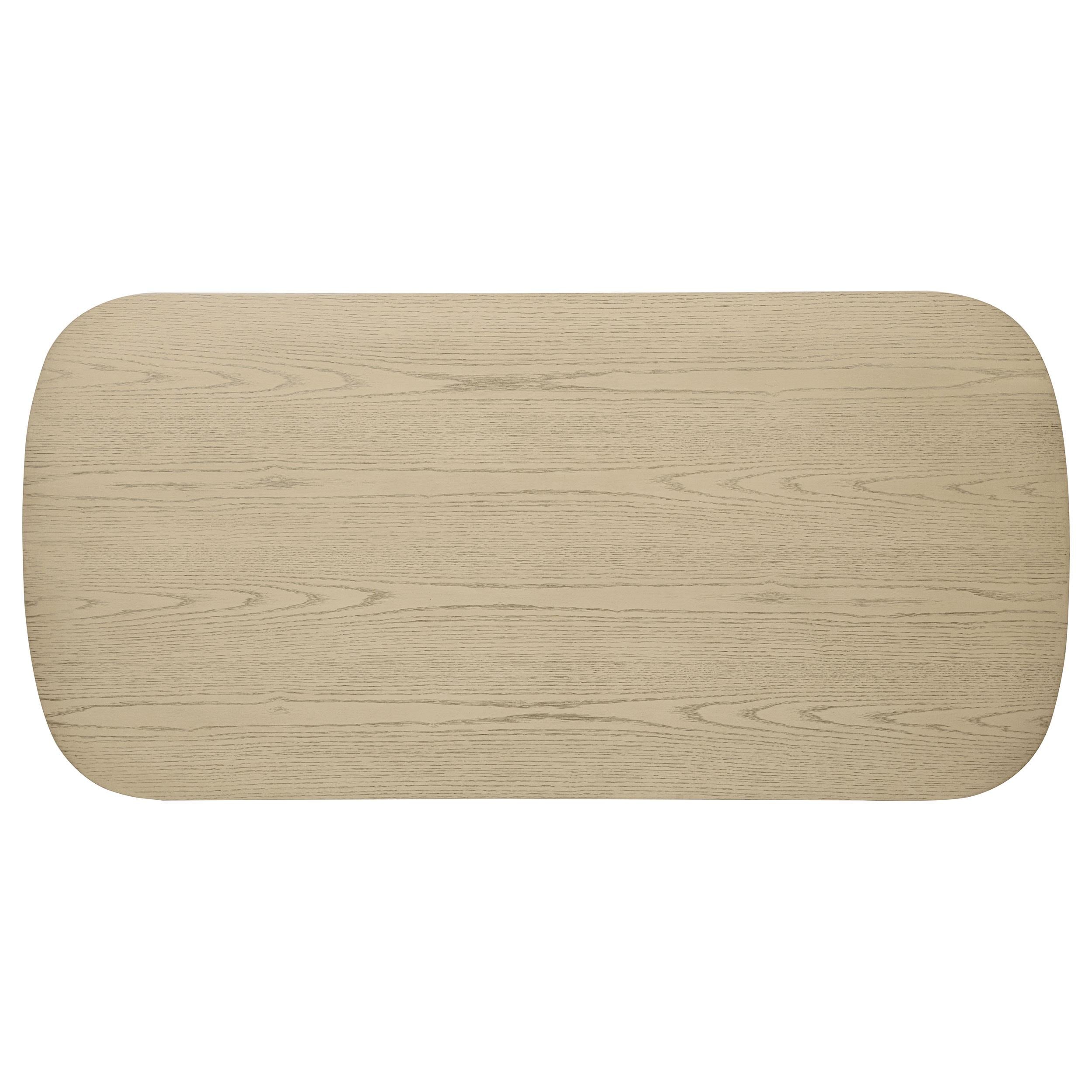Kailani 3-piece Coastal Coffee and End Table Set Beige Oak - 706588-S3