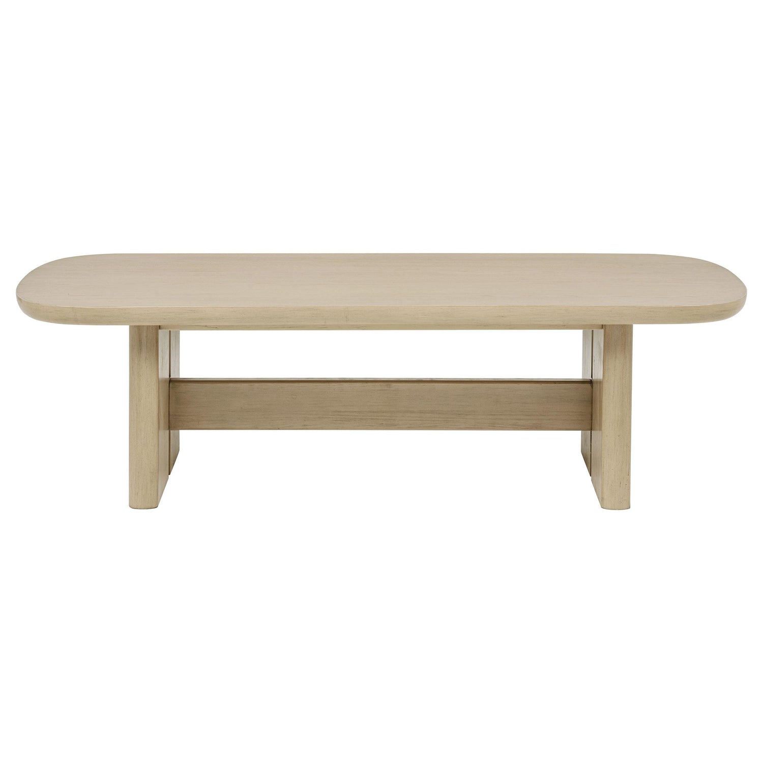 Kailani 3-piece Coastal Coffee and End Table Set Beige Oak - 706588-S3