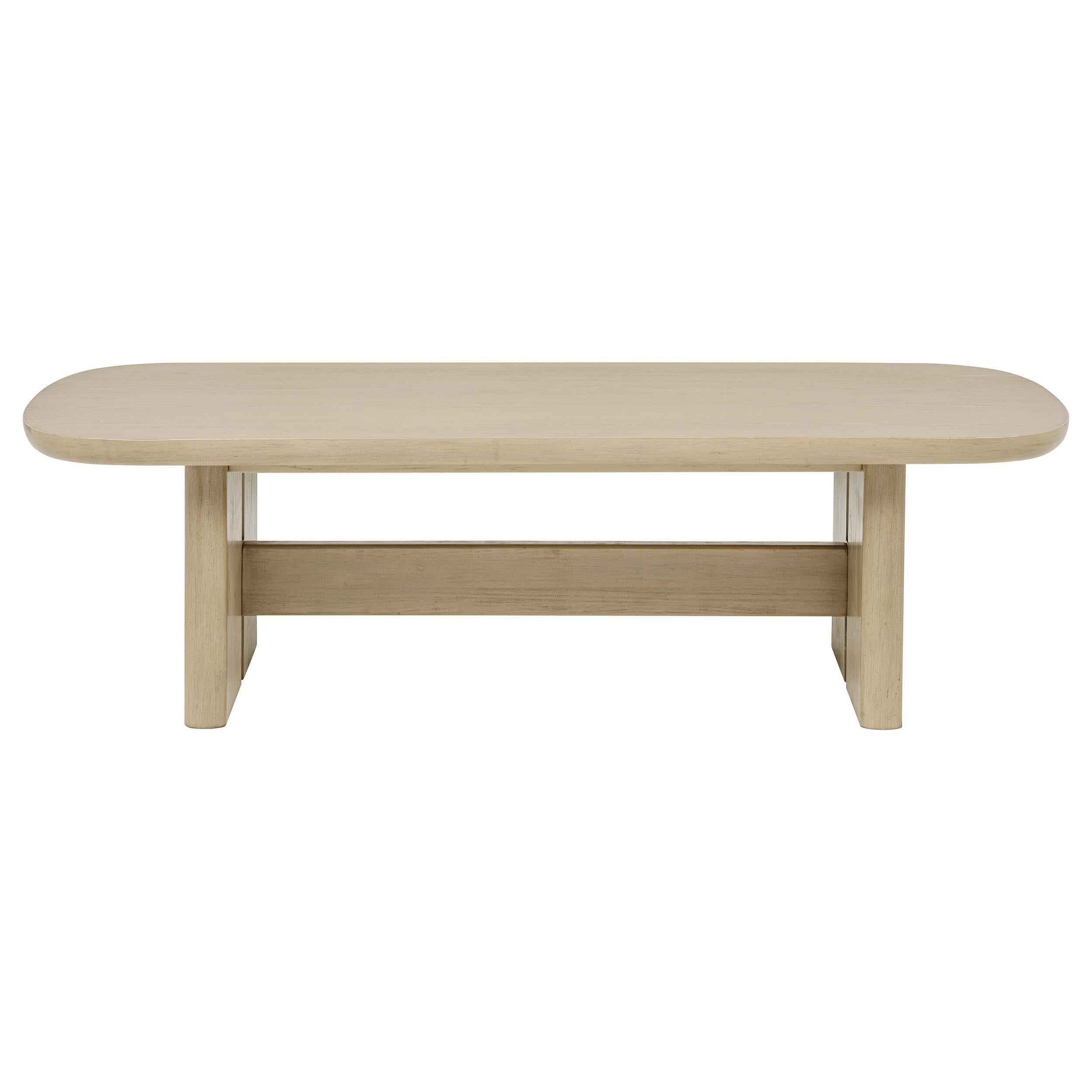 Kailani 3-piece Coastal Coffee and End Table Set Beige Oak - 706588-S3