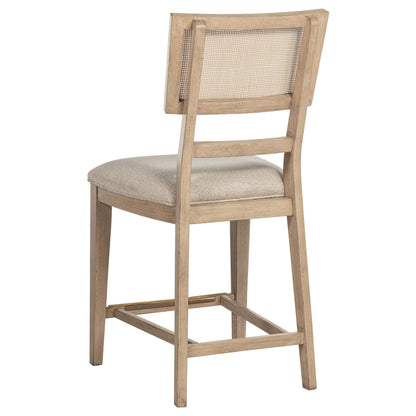 Kailani Beige Oak 7-Piece Wood Counter Height Dining Set from Coaster - Luna Furniture