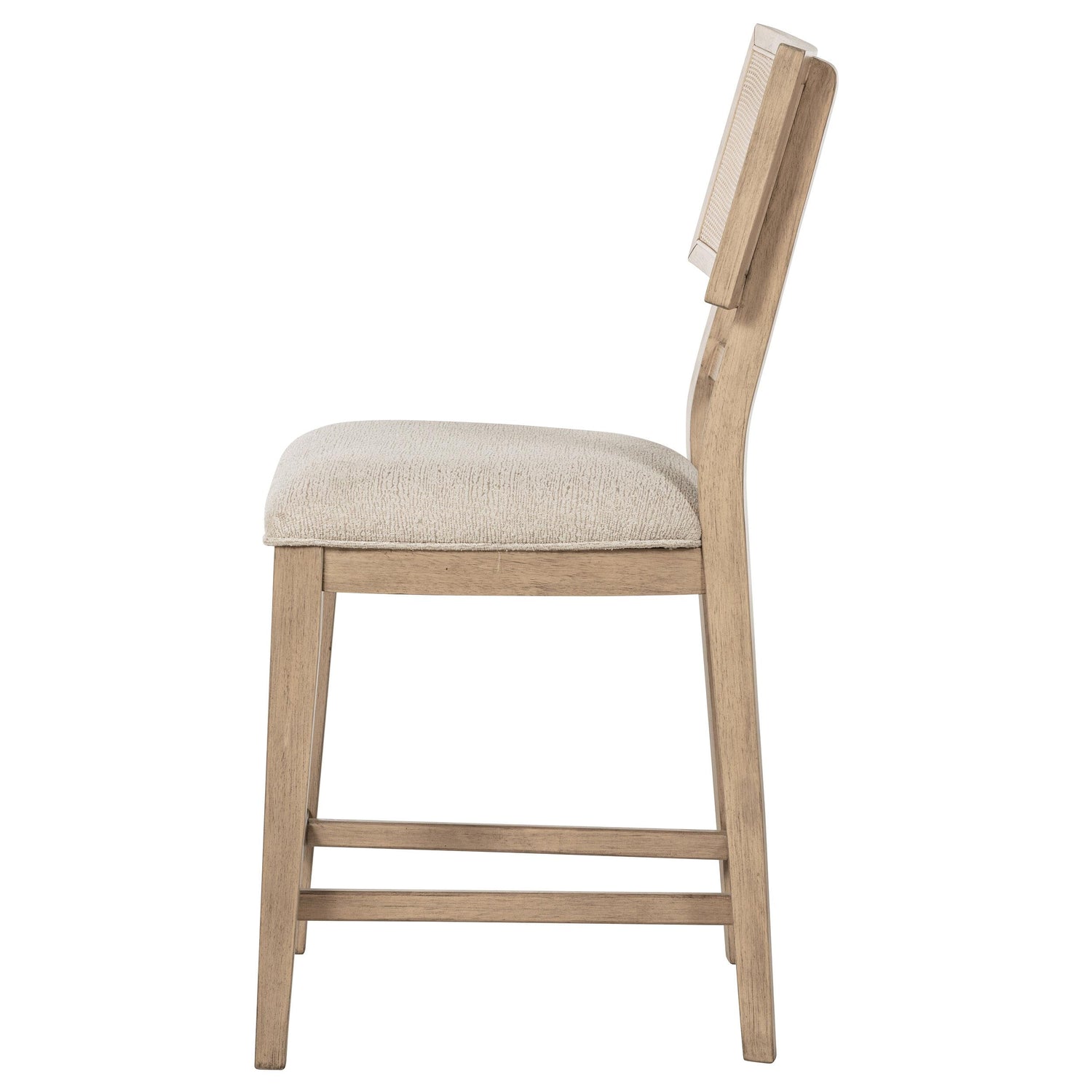 Kailani Radio Weave Cane Counter Dining Side Chair Beige Oak - 109389